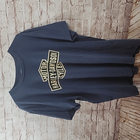 Harley-Davidson Other - Harley davidson blue tee shirt men's large